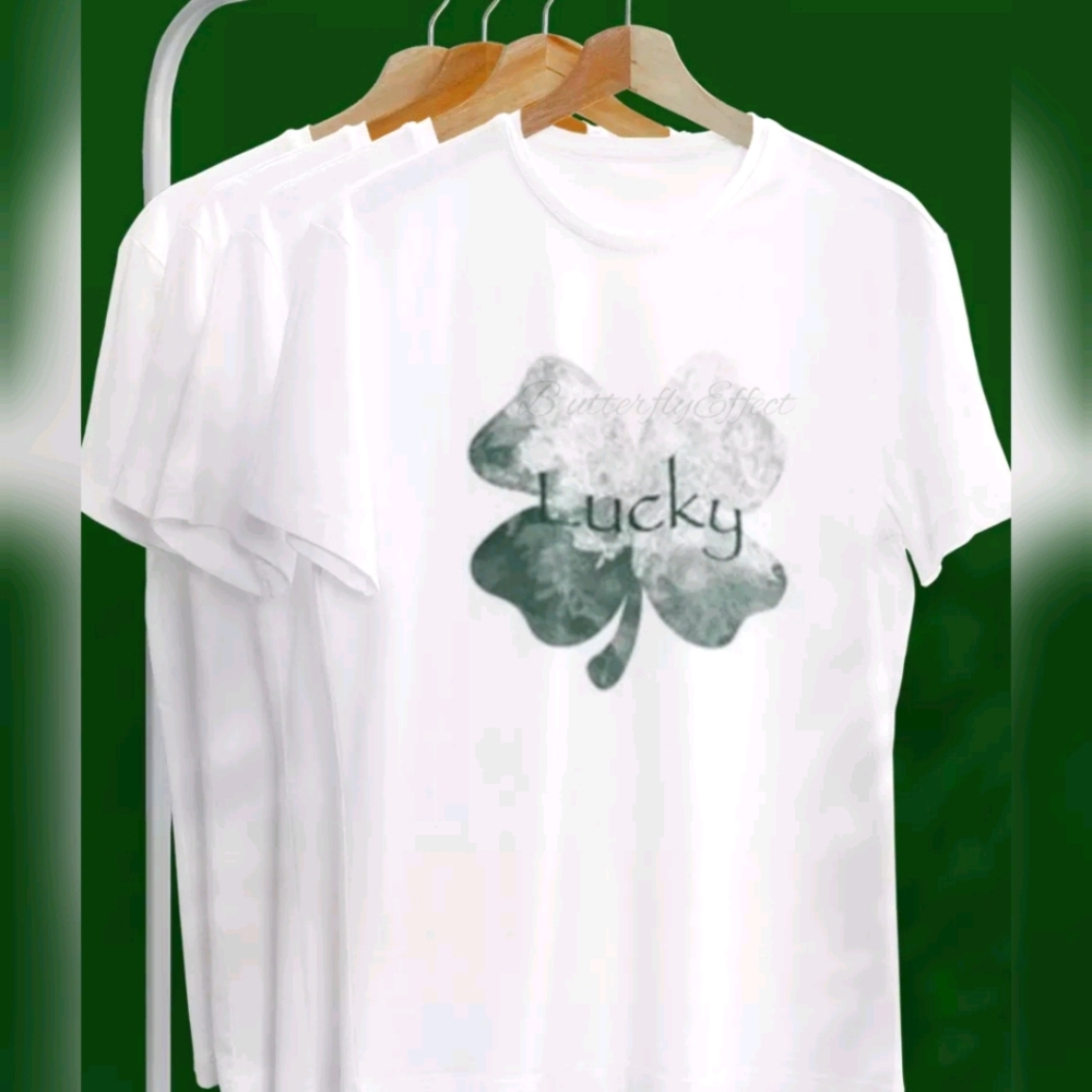 Custom Printed "Lucky" Tshirt